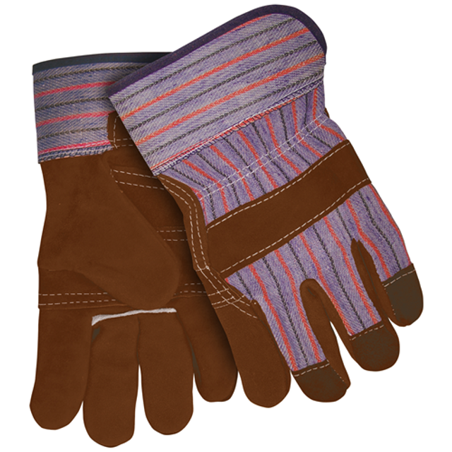 MCR Safety 1455C Tan Color Leather Palm W/Rubberizd Cuff MCR Safety 1455C Tan Color Leather Palm W/Rubberizd Cuff