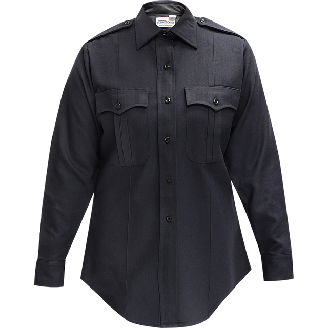 Flying Cross 102W69 86 50 LONG Deluxe Tactical Women's Long Sleeve Shirt - LAPD Navy