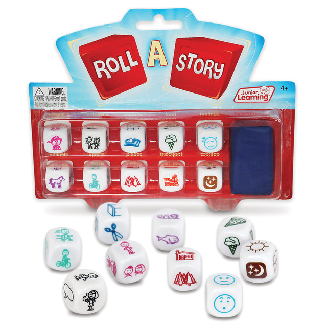 JUNIOR LEARNING, INC. JRL144 Junior Learning Roll A Story Dice Game, Grades K-6 JUNIOR LEARNING, INC. JRL144 Junior Learning Roll A Story Dice Game, Grades K-6