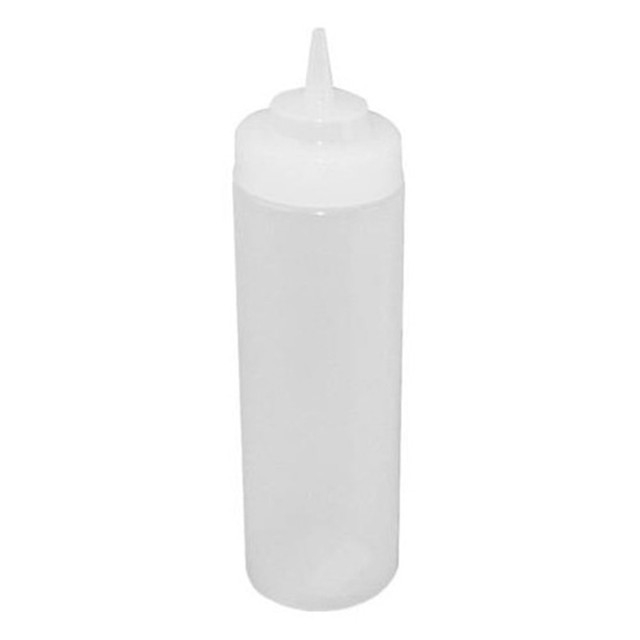 WINCO PSW-12  Wide-Mouth Squeeze Bottle, 12 Oz