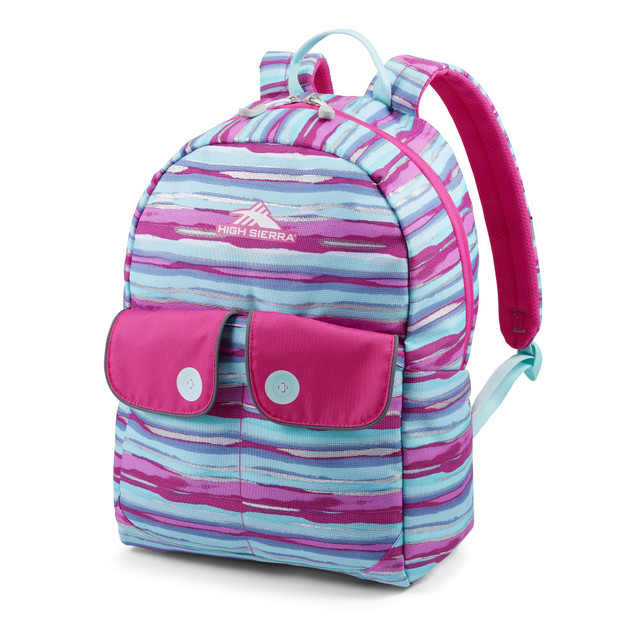 SAMSONITE LLC 130364-9660 High Sierra Chiqui Backpack, Stripes