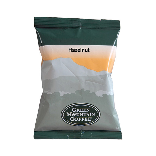 GREEN MOUNTAIN COFFEE ROASTERS, INC. 4792 Green Mountain Coffee Single-Serve Coffee Packets, Hazelnut, Carton Of 50 GREEN MOUNTAIN COFFEE ROASTERS, INC. 4792 Green Mountain Coffee Single-Serve Coffee Packets, Hazelnut, Carton Of 50