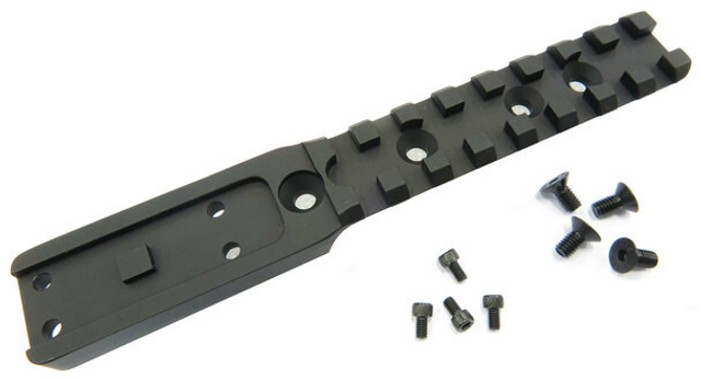 Battle Steel Armor BATTLESTEEL-418777 Benelli M4 Top Rail w/ Integrated Aimpoint & HoloSun Micro Sight Base Battle Steel Armor BATTLESTEEL-418777 Benelli M4 Top Rail w/ Integrated Aimpoint & HoloSun Micro Sight Base