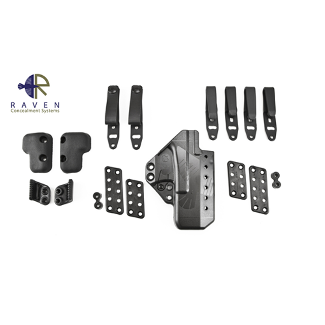 Raven Concealment EG17ASBKF Eidolon - Advanced (Innovative IWB Holster) - Ambidextrous