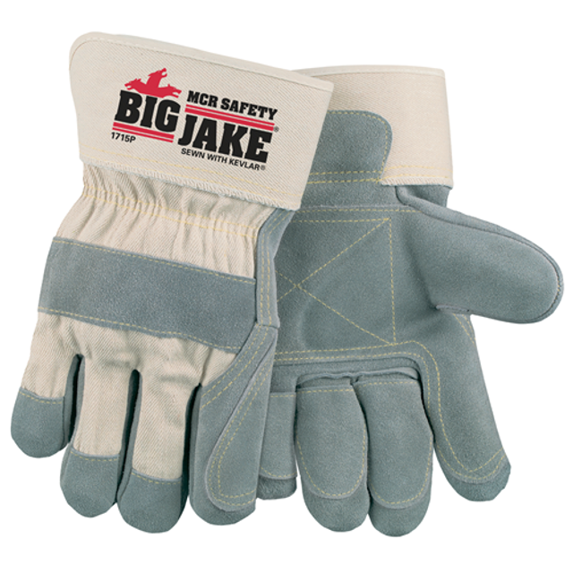 MCR Safety 1715PL Big Jake Double Leather Palm&Fingers MCR Safety 1715PL Big Jake Double Leather Palm&Fingers