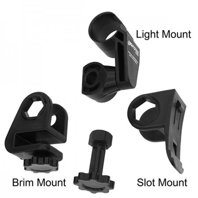 Nightstick NS-HMC7 Multi-Angle Helmet Mount for Accessory Slot or Brim Nightstick NS-HMC7 Multi-Angle Helmet Mount for Accessory Slot or Brim