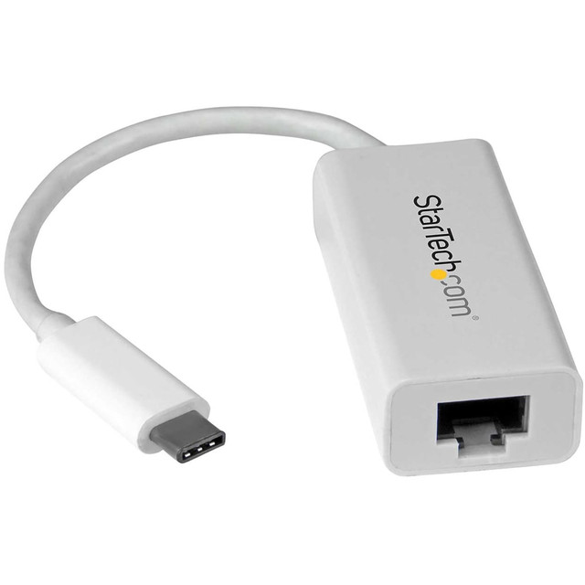 STARTECH.COM US1GC30W  USB-C To Gigabit Ethernet Adapter, White