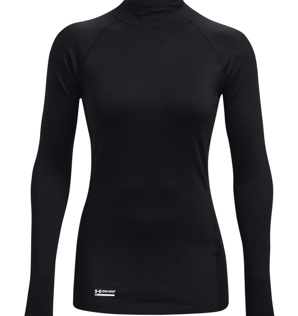 Under Armour 1365393001MD Women's UA Tactical ColdGear Infrared Base Mock