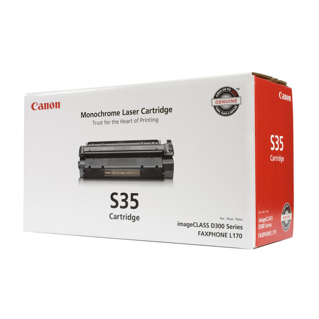 CANON USA, INC. Canon 7833A001BA  S35 Black Toner Cartridge, 8955A001