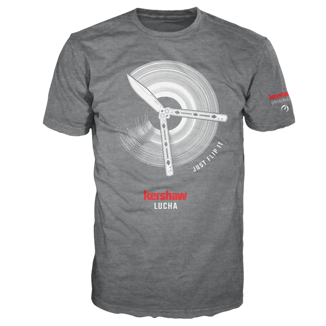 Kershaw SHIRTLUCHAL Kershaw Tshirt Lucha Gry Large Kershaw SHIRTLUCHAL Kershaw Tshirt Lucha Gry Large