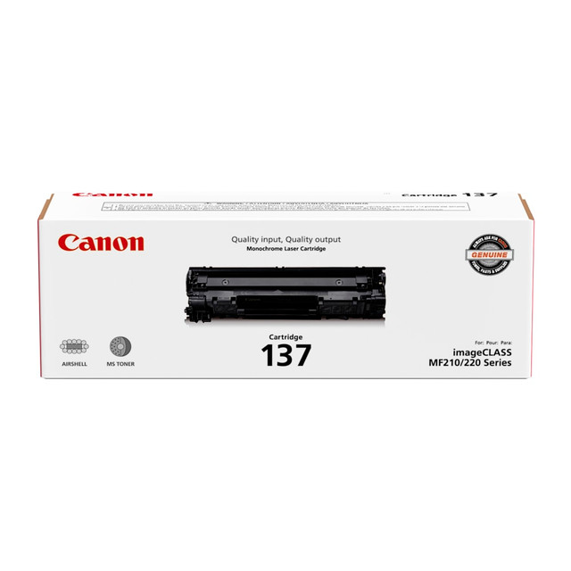 CANON USA, INC. 9435B001AA Canon 137 Black Toner Cartridge, 9435B001AA CANON USA, INC. 9435B001AA Canon 137 Black Toner Cartridge, 9435B001AA