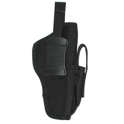BLACKHAWK! 40AM03BK Ambidextrous Shoulder Holster w/ Mag Pouch