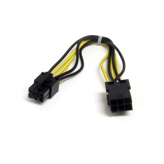 STARTECH.COM PCIEPOWEXT  8in 6 pin PCI Express Power Extension Cable - Extend the reach of a PCI Express video card power supply connection
