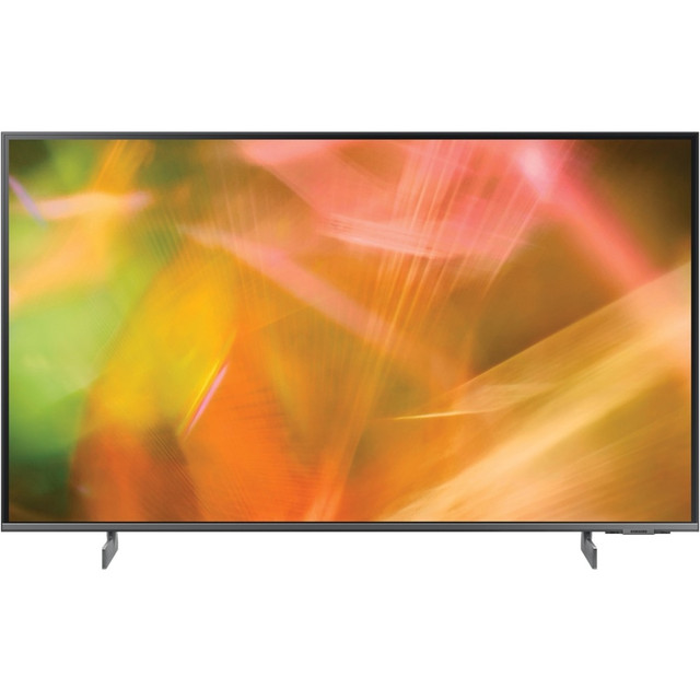 SAMSUNG HG65AU800NFXZA  AU8000 HG65AU800NF 65in Smart LED-LCD TV - 4K UHDTV - Black - HDR10+, HLG - LED Backlight - YouTube Kids, YouTube, Netflix, Plex, Vevo - 3840 x 2160 Resolution