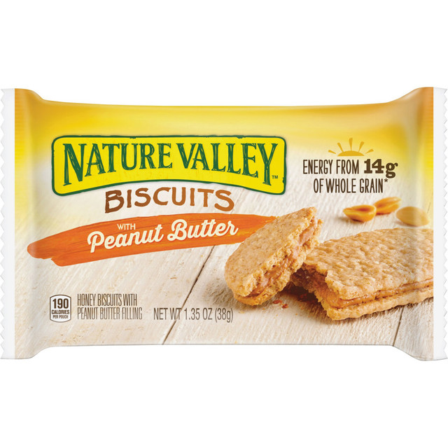 GENERAL MILLS, INC. SN47878 NATURE VALLEY Flavored Biscuits - Peanut Butter, Honey - 1.35 oz Box - 16 / Box GENERAL MILLS, INC. SN47878 NATURE VALLEY Flavored Biscuits - Peanut Butter, Honey - 1.35 oz Box - 16 / Box