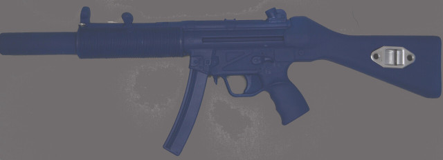Blue Training Guns By Rings FSMP5SD Heckler + Koch Mp5S