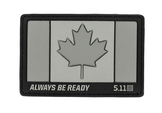 5.11 Tactical 81209-018-1 SZ Canada Flag Patch 5.11 Tactical 81209-018-1 SZ Canada Flag Patch
