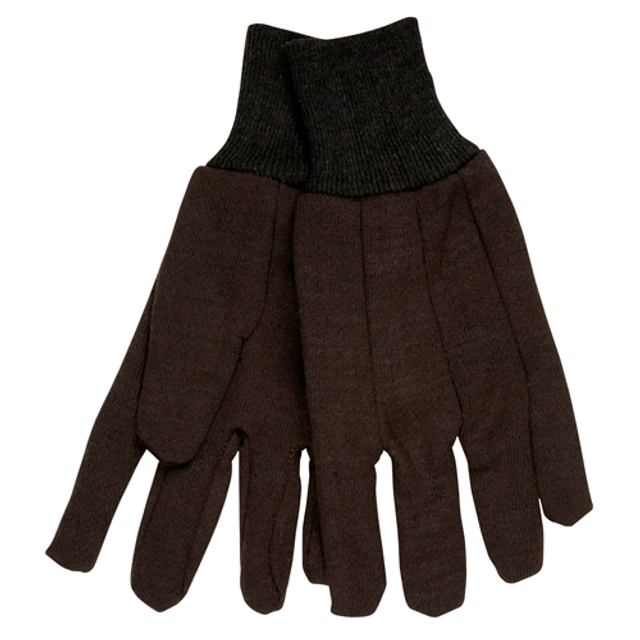 MCR Safety 7100 Large Brown Jersey Clute Knit Wrist
