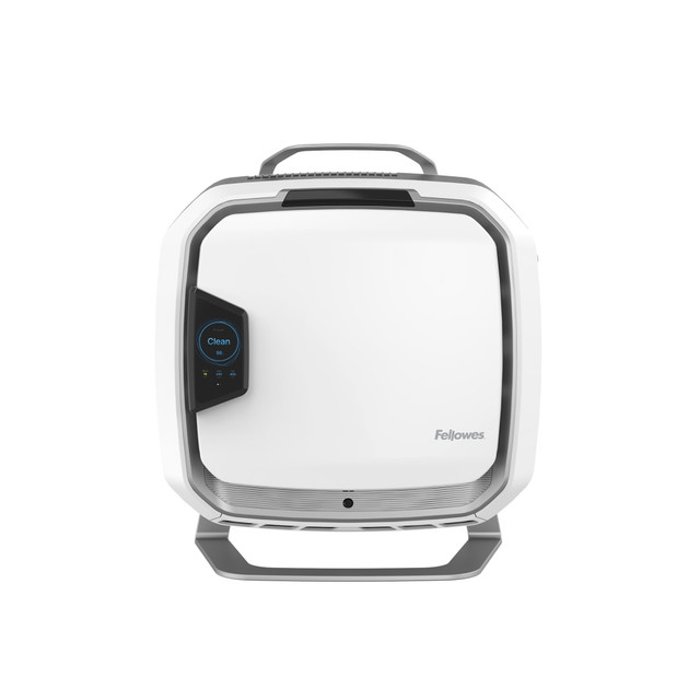 FELLOWES INC. 5884201 Fellowes Array AS1 H13 True HEPA Tower Air Purifier, 1,800 Sq. Ft. Coverage, 22-3/4inH x 10-5/8inW x 21inD, White/Silver FELLOWES INC. 5884201 Fellowes Array AS1 H13 True HEPA Tower Air Purifier, 1,800 Sq. Ft. Coverage, 22-3/4inH x 10-5/8inW x 21inD, White/Silver