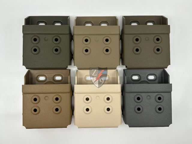 Zero9 Solutions Z9-4062-FDE-MLK Model 4062 Double Handcuff Case/ASP Ultra Plus