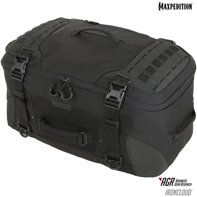 Maxpedition RCDBLK Ironcloud Adventure Travel Bag 48L