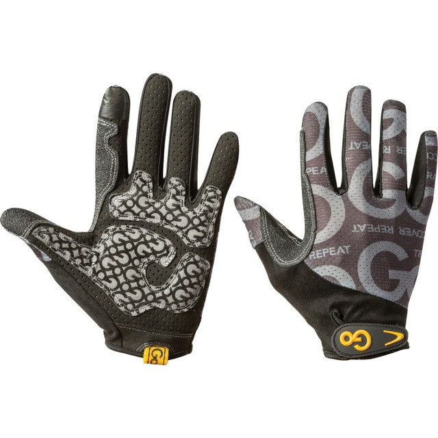 GOFIT L.L.C. GF-GTCFF-L GoFit Go Grip Full-Finger Training Gloves (Large) - Large Size - Jersey Back, Suede Thumb, Synthetic Leather Finger