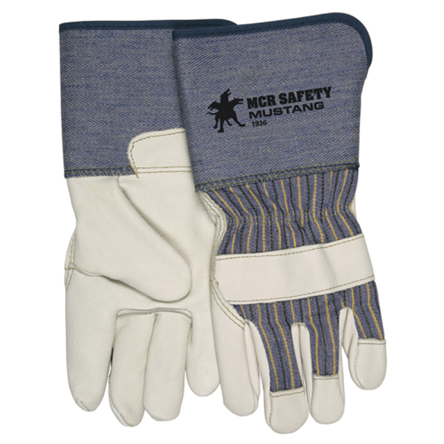 MCR Safety 1936L Mustang-Grain Leather, GT Glove
