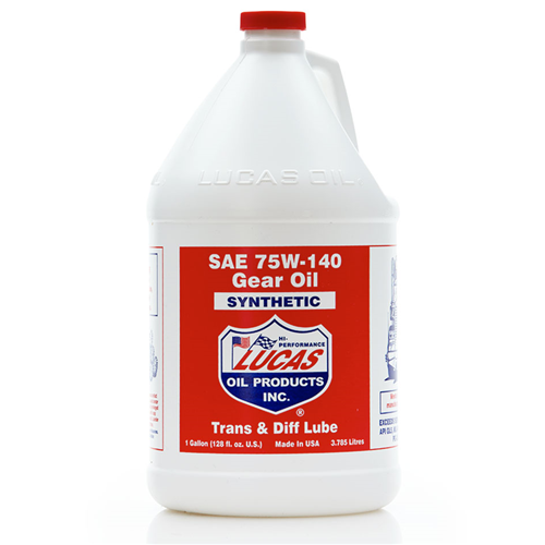 Lucas Oil 10122-4 Synthetic SAE 75W-140 Gear Oil