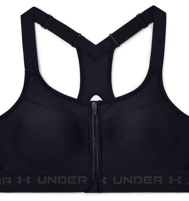Under Armour 135511000136DD Women's Armour High Crossback Zip Sports Bra