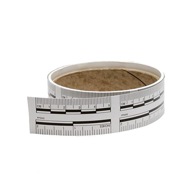 Sirchie PPS502 White Adhesive Photo Evidence Scales - Roll of 50 Sirchie PPS502 White Adhesive Photo Evidence Scales - Roll of 50