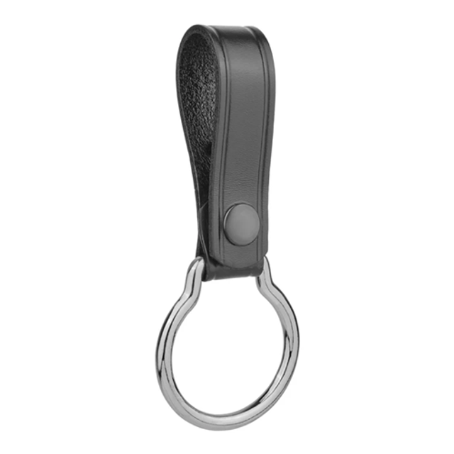 Dutyman 3011MB Plain Leather D Cell Flashlight Strap with Metal Ring