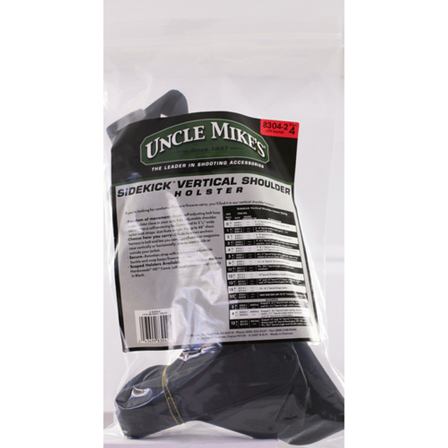 Uncle Mike's 83042 Sidekick Vertical Shoulder Holster Uncle Mike's 83042 Sidekick Vertical Shoulder Holster