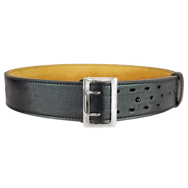 Hero's Pride 1231PN-34 AirTek Sam Browne 2.25'' Deluxe Duty Belt - Plain 2-Stitch w/ Nickel Buckle Hero's Pride 1231PN-34 AirTek Sam Browne 2.25'' Deluxe Duty Belt - Plain 2-Stitch w/ Nickel Buckle