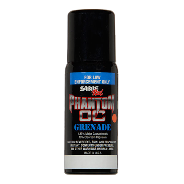 Sabre AG-PTM-10 1.8 oz Phantom Aerosol Grenade (MK-3) Sabre AG-PTM-10 1.8 oz Phantom Aerosol Grenade (MK-3)