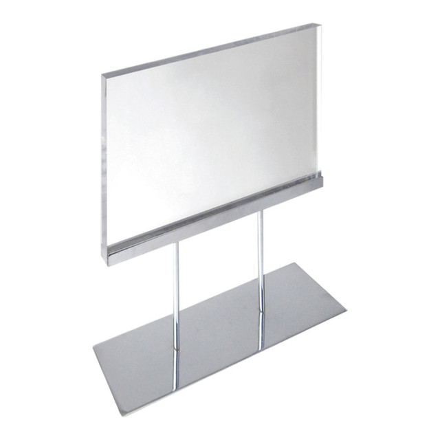 AZAR DISPLAYS 104564 Elite Series Acrylic Horizontal Block Countertop Sign Holder, 8-1/2inH x 11inW, Clear AZAR DISPLAYS 104564 Elite Series Acrylic Horizontal Block Countertop Sign Holder, 8-1/2inH x 11inW, Clear
