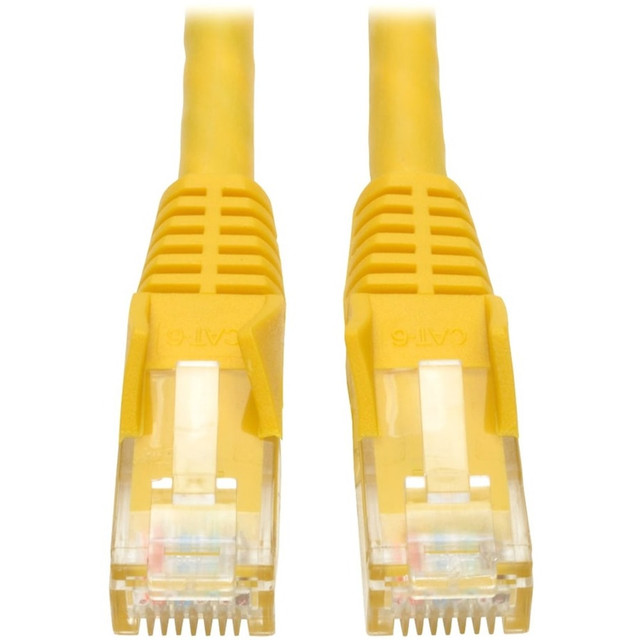 TRIPP LITE N201-025-YW Eaton Tripp Lite Series Cat6 Gigabit Snagless Molded (UTP) Ethernet Cable (RJ45 M/M), PoE, Yellow, 25 ft. (7.62 m) - Patch cable - RJ-45 (M) to RJ-45 (M) - 25 ft - UTP - CAT 6 - molded, snagless, stranded - yellow TRIPP LITE N201-025-YW Eaton Tripp Lite Series Cat6 Gigabit Snagless Molded (UTP) Ethernet Cable (RJ45 M/M), PoE, Yellow, 25 ft. (7.62 m) - Patch cable - RJ-45 (M) to RJ-45 (M) - 25 ft - UTP - CAT 6 - molded, snagless, stranded - yellow