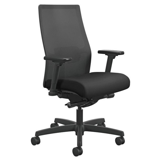 HNI CORPORATION HON I2MM2AMC10BT  Ignition Mesh Back Task Chair, Black