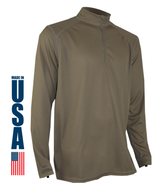 XGO 2GB11DQ-L-499 Phase 2 Performance Midweight Zip Mock