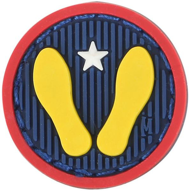 Maxpedition YWFTC Yellow Footprints Morale Patch Maxpedition YWFTC Yellow Footprints Morale Patch