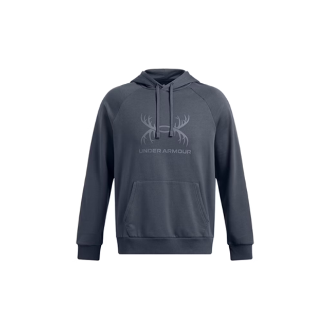 Under Armour 1388086044XL Men's UA Rival Fleece Antler Hoodie