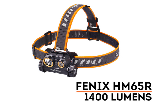 Fenix HM65RL2BK Rechargeable Headlamp 1400 Lumens