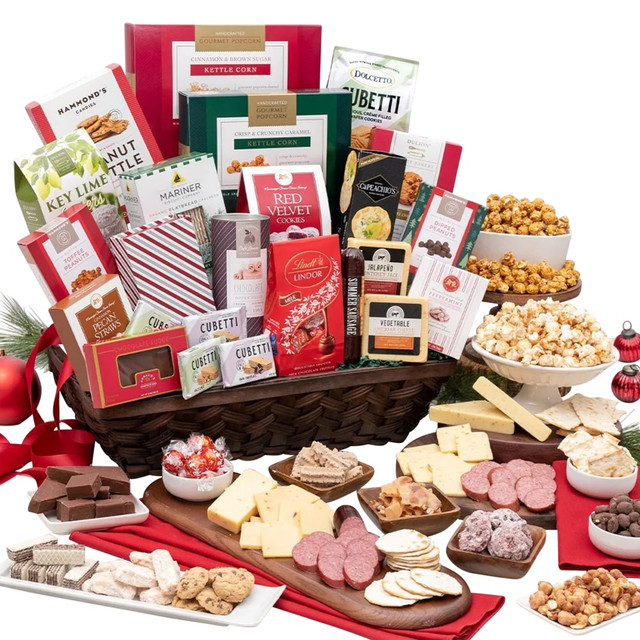 RISE NORTH AMERICA LLC Gourmet Gift Baskets 5230X  The Corporate Show Stopper Christmas Gift Basket