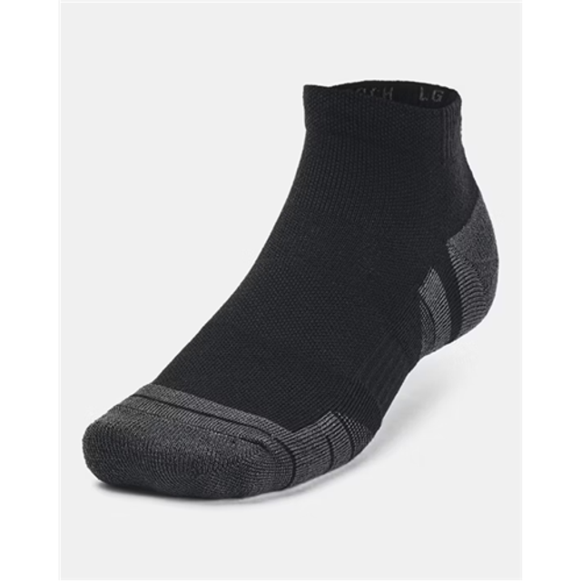 Under Armour 1379504001XL Unisex UA Performance Tech 3-Pack Low Cut Socks