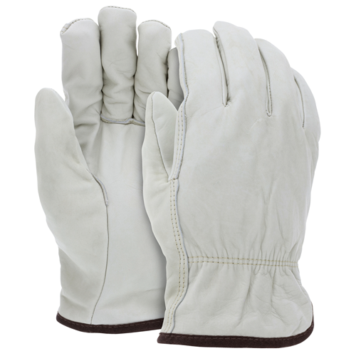 MCR Safety 3255XL Ind Grade Grain Drvr Red Flc Lnd Str Thb