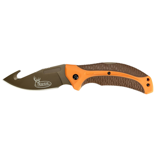 Kershaw 1898GHORBRNBCX Lonerock Folding Gut Hook Kershaw 1898GHORBRNBCX Lonerock Folding Gut Hook