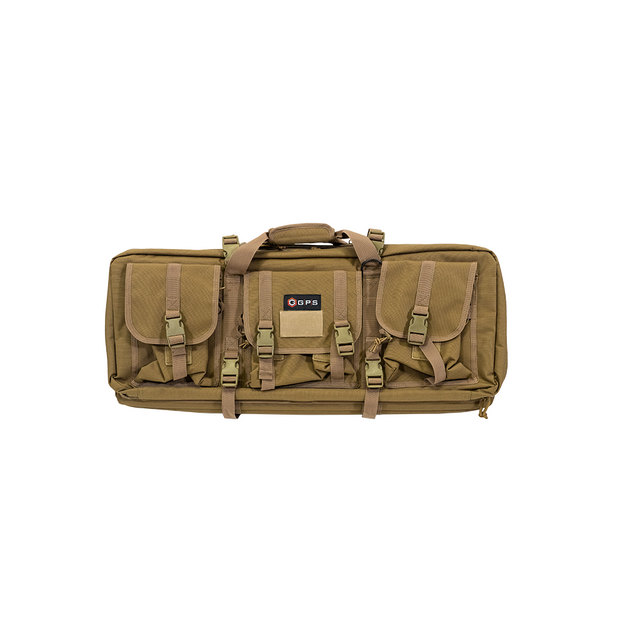GPS GPS-DRC28-FDE Double Rifle Case