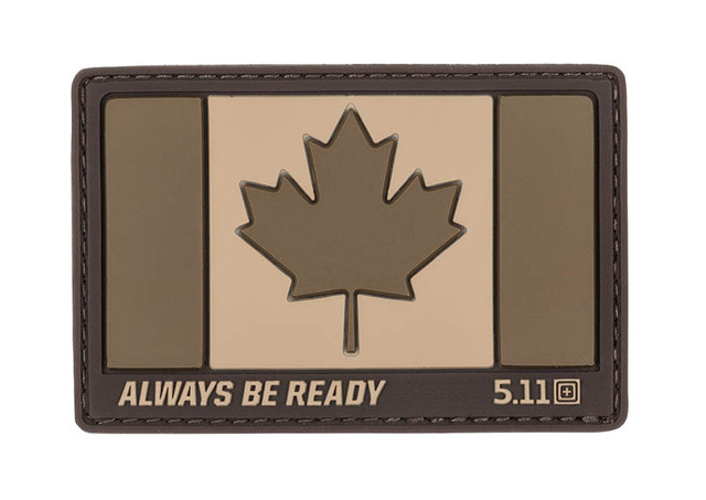 5.11 Tactical 81209-120-1 SZ Canada Flag Patch 5.11 Tactical 81209-120-1 SZ Canada Flag Patch
