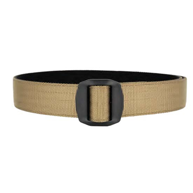 Hero's Pride 1343X-5-3XL-50-B Tactical EDC Reversible Belt w/ Black Buckle - Stitching Blemish Hero's Pride 1343X-5-3XL-50-B Tactical EDC Reversible Belt w/ Black Buckle - Stitching Blemish