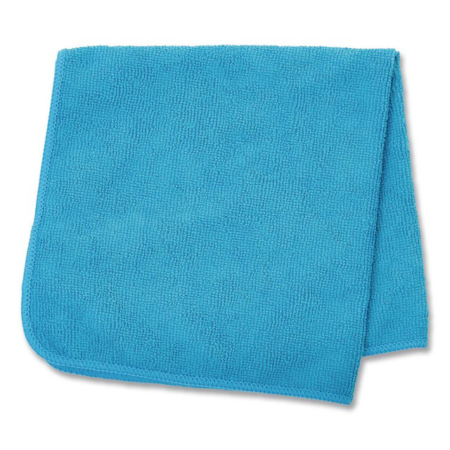 RUBBERMAID COMMERCIAL PROD. 1820579 Microfiber Cleaning Cloths, 12 x 12, Blue, 24/Pack