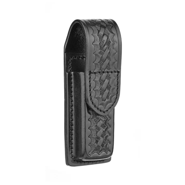 Dutyman 8721LV Basketweave Leather Single Magazine Holder for 9mm